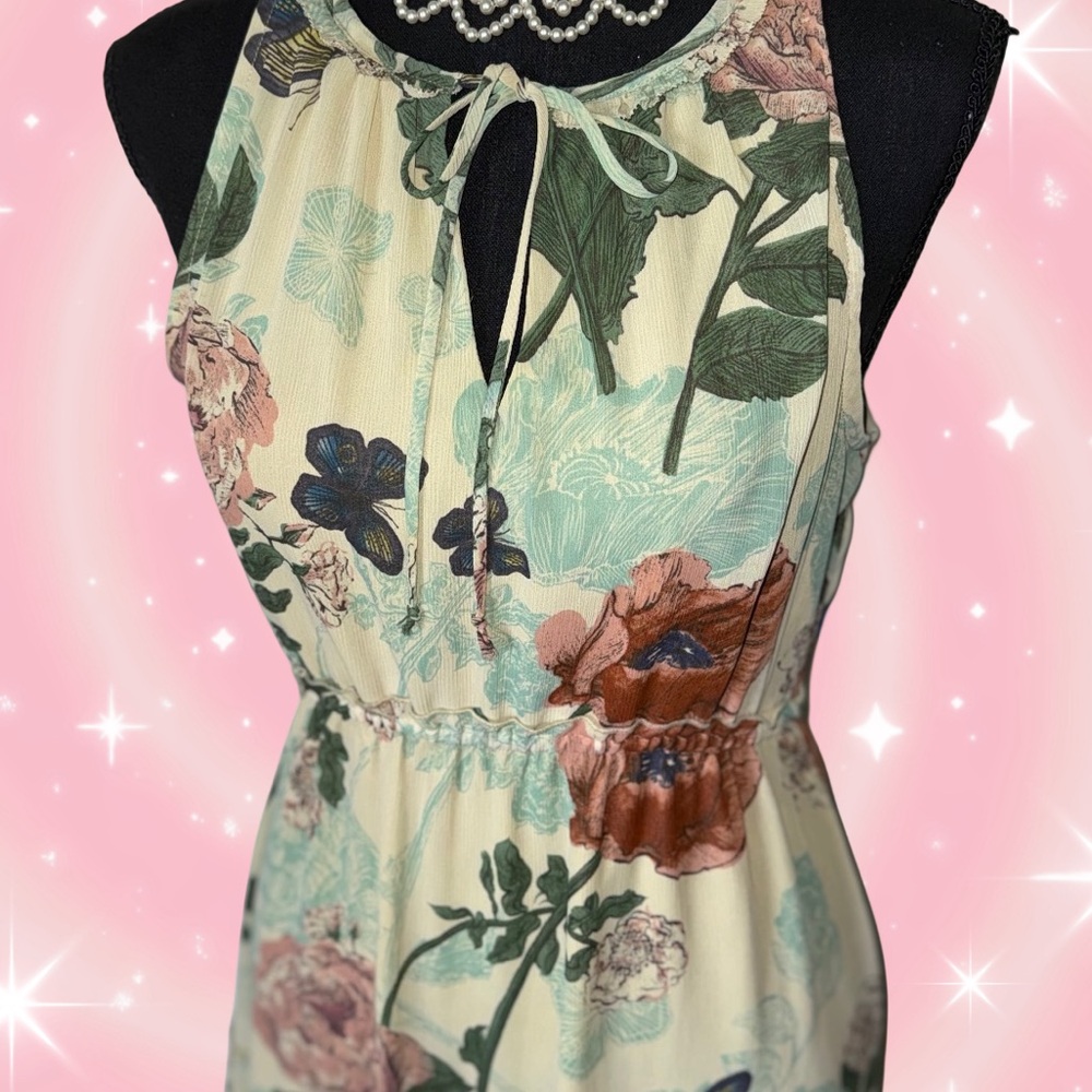 Anthropologie Maeve Maravilla Floral Maxi Dress Size 2